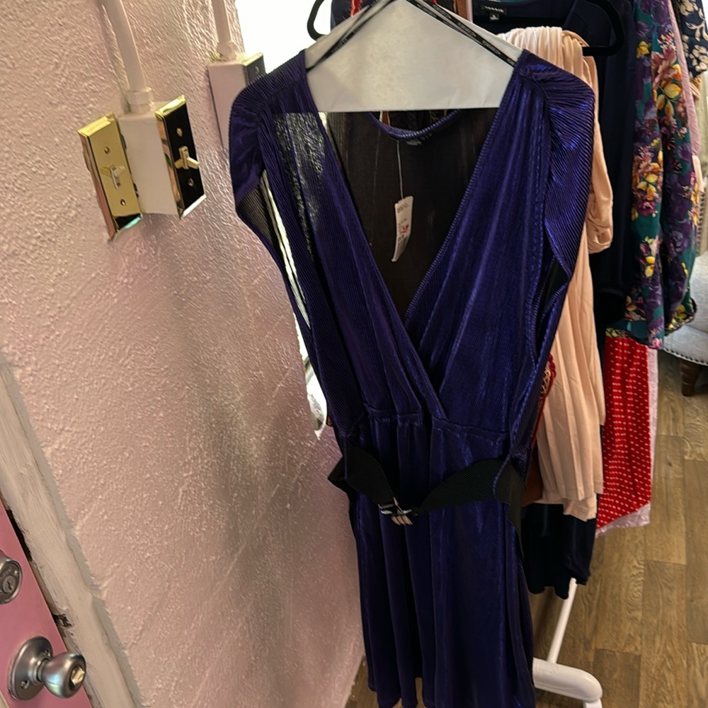 Purple Electric Dress